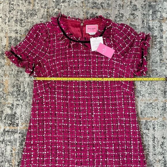 GORGEOUS KATE SPADE TWEED DRESS! NWT! SIZE 6 - Picture 4 of 11